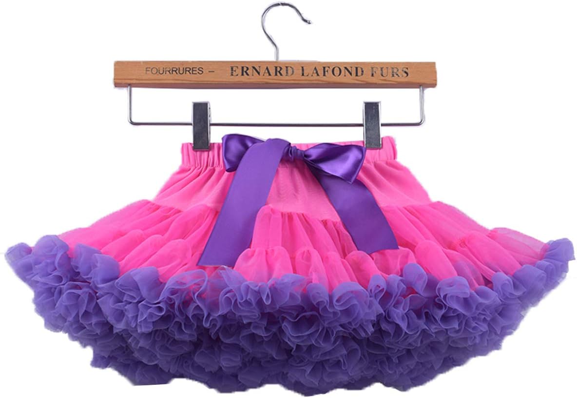 storeo by Girls' Laye Ruffle Tulle Ballet Tutu Skirt
