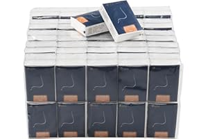 Quickquick 100 Packs Travel Size Pocket Facial Tissues, 4-Ply Mini Tissue Packs
