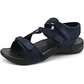 UBFEN Womens Hiking Comfortable Sport Walking Sandals Outdoor Athletic Water Sandals with Three Adjustable Straps