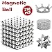 HOMOFY Buildable Magnets (5mm) 216 Set for Sculpture Stress Relief Intelligence Development and Desk Toy for Adults