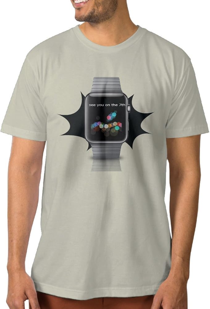 NUBIA Men's See You On The 7th Classic Tshirt Natural