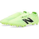 New Balance Unisex Furon Dispatch FG V7+ Soccer Shoe,Bleached Lime Glo/Lime Glo/Phantom,Men 6.5 / Women 8