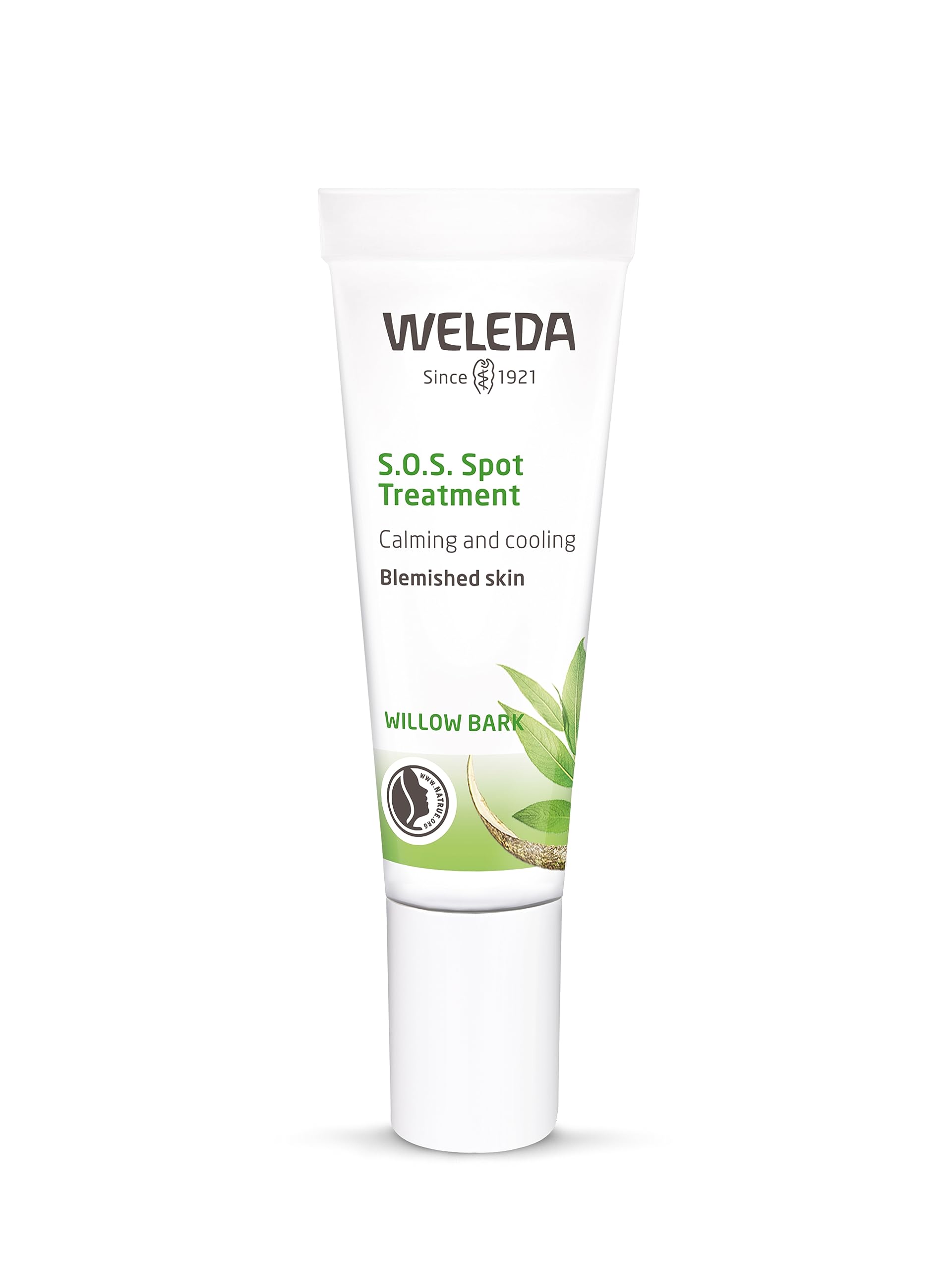 Weleda Naturally Clear S.O.S Spot Treatment, Natural Cosmetics For Treating Pimples And Blackheads, Pimple Cream Especially For Blemished Skin, Cools And Soothes Immediately (1 X 10 Ml)
