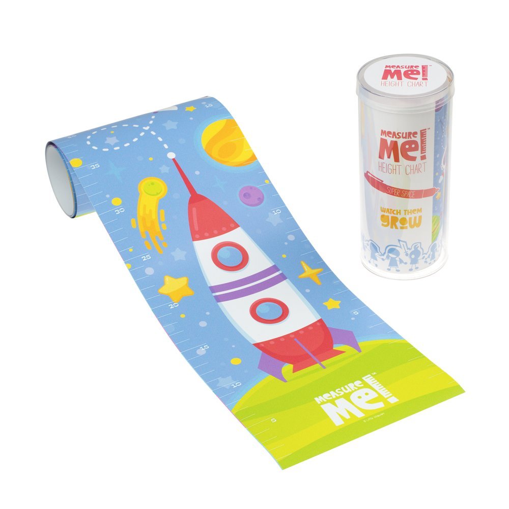 Measure Me! Roll-up Height Chart for Children - Super Space