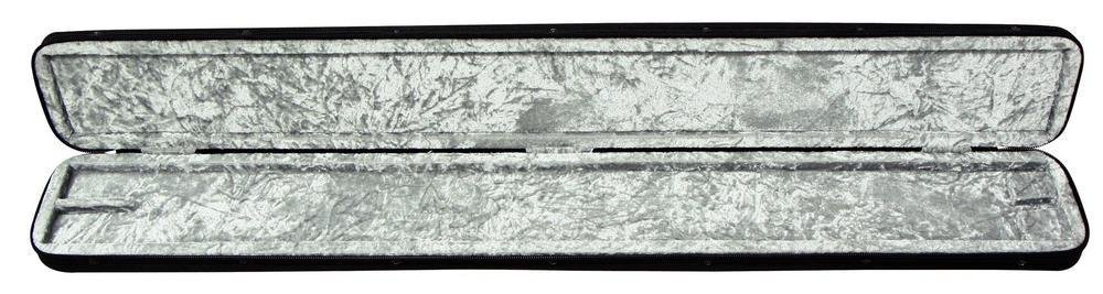 GEWA Bow Case for Cello Bow black, anthracite velvet plush inside, double case