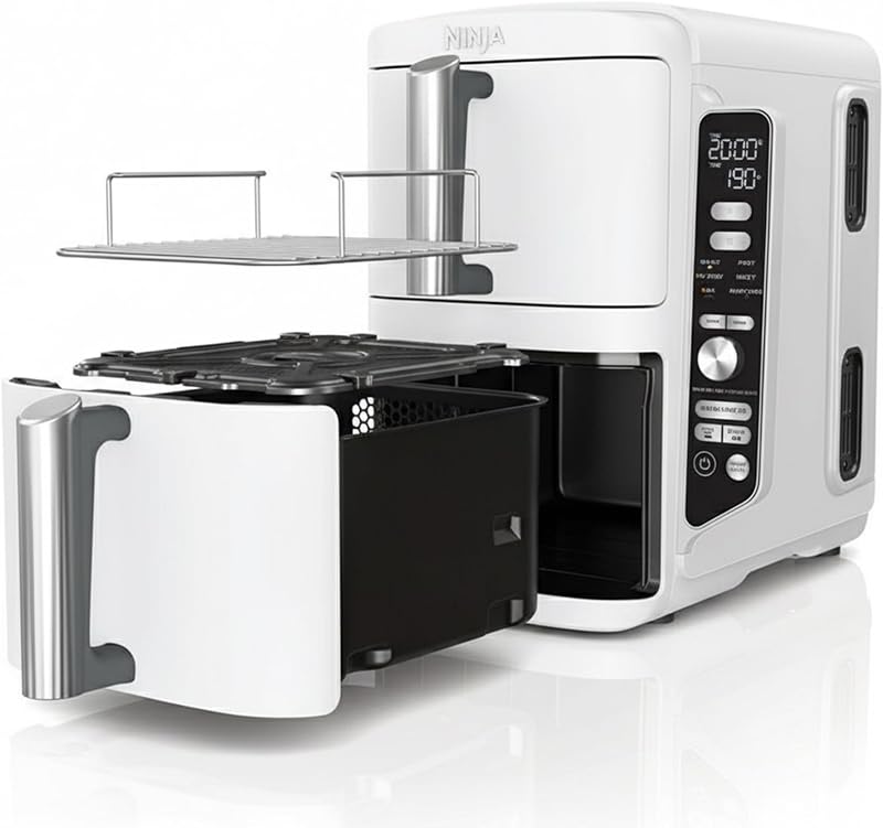 SL400EUWH Doppel XL Doppel-Heißluftfritteuse - weiß