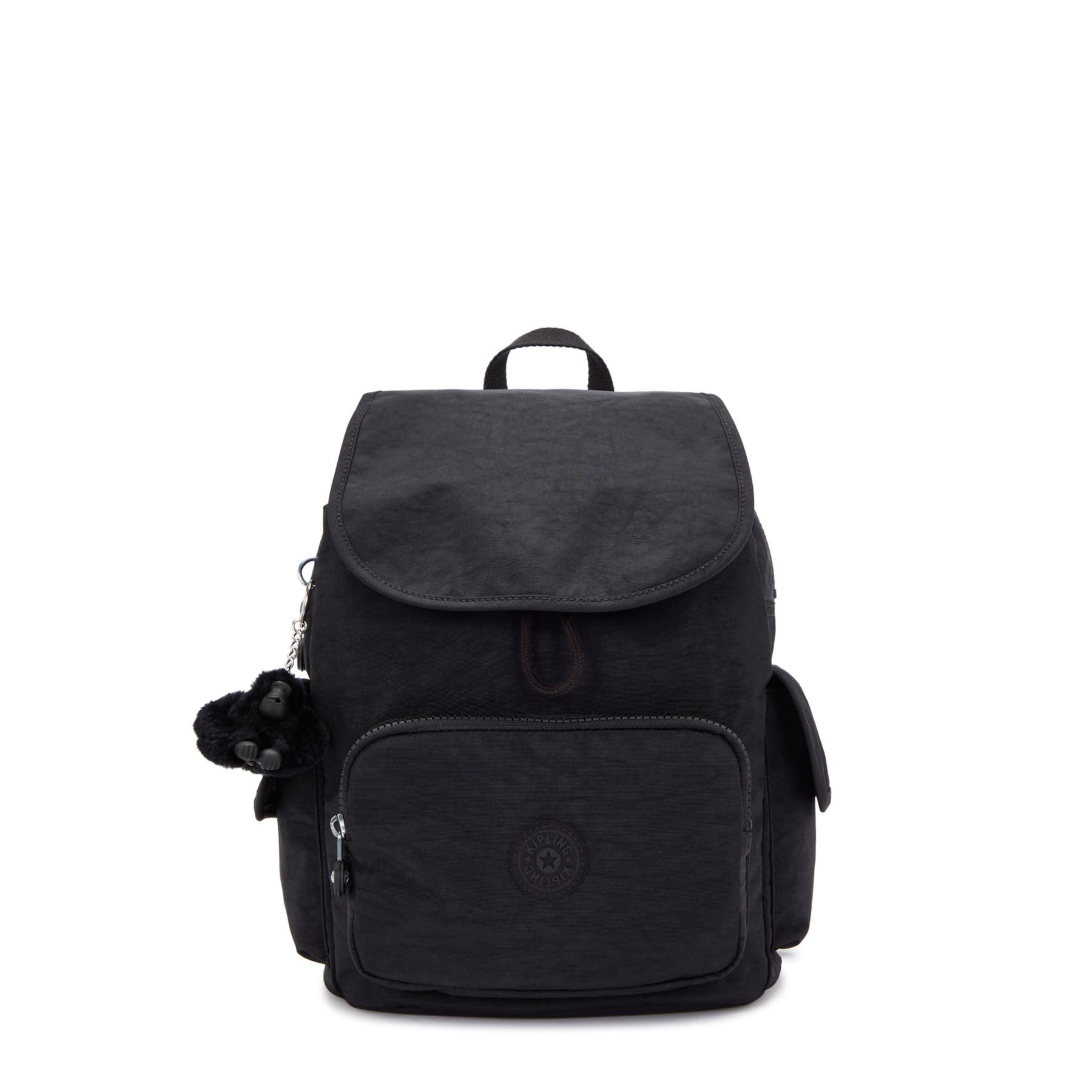 Kipling CITY PACK S Small Backpack, Black Noir (Black)
