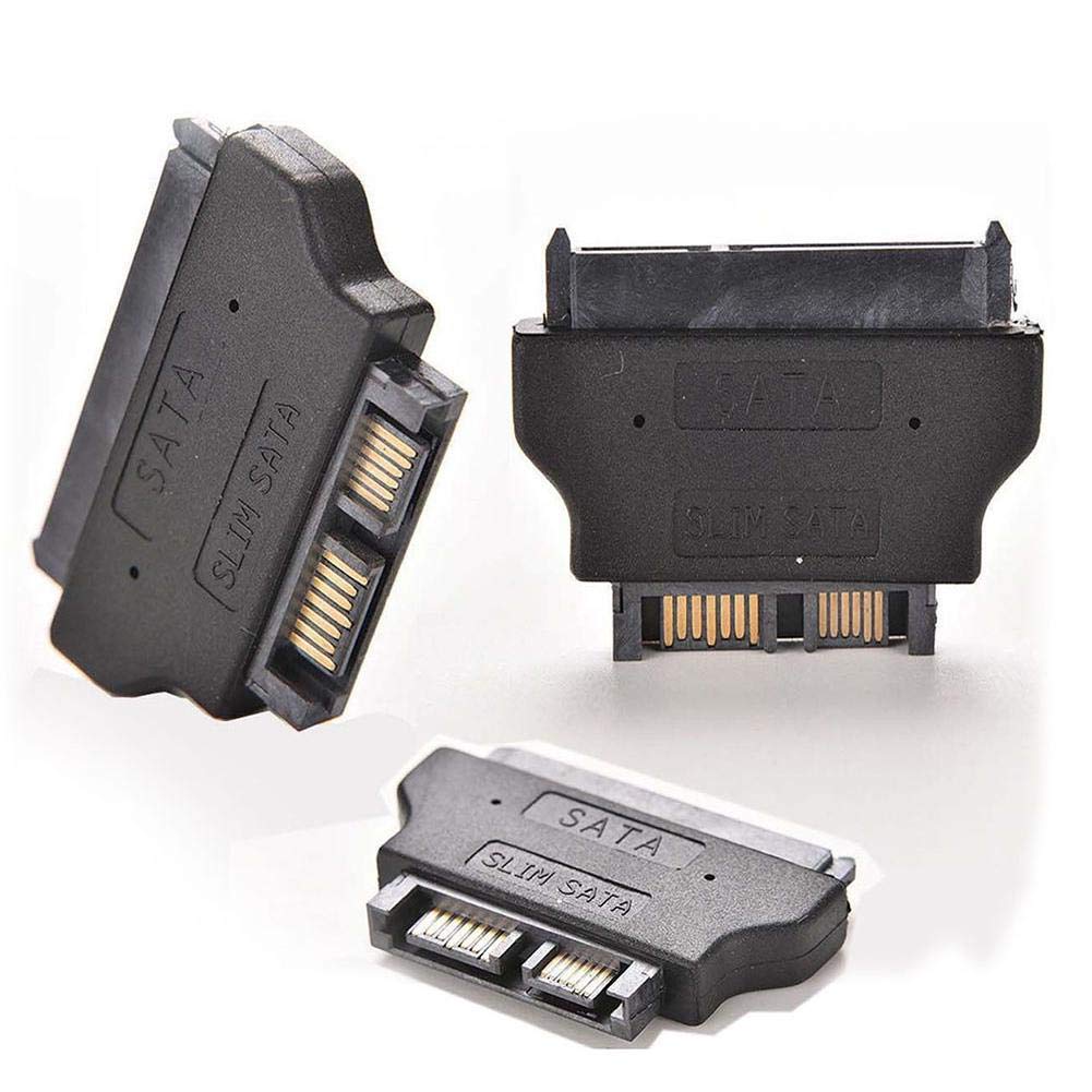 KALEA-INFORMATIQUE Converter SATA 22 points (15+7) female to Mini SATA SlimSATA male