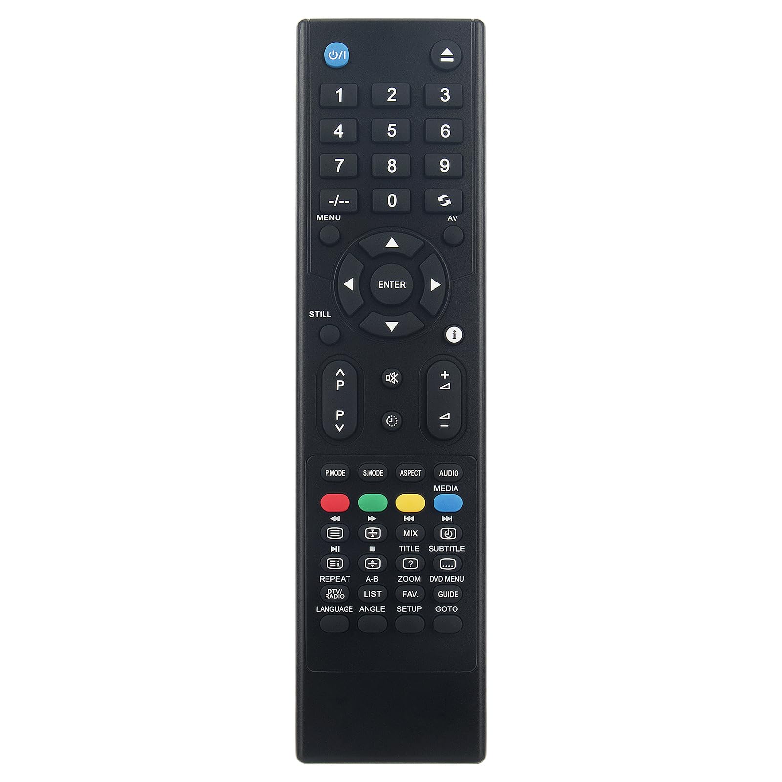 VINABTY Replacement Remote Control RM-C1984 Fit for JVC LCD TV LT-19LK3BJ LT-19DK3BJ LT-22LK3BJ LT-22DK3BJ LT-24DK3BJ