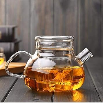 Amazon 耐熱ガラスポット ティーポット 700ml 急須 麦茶ポット ガラス