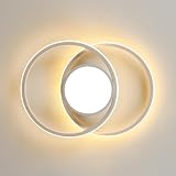 Comely Modern LED Ceiling Light 42W 3084LM Warm White 3000K Round White Dia 40cm view 6
