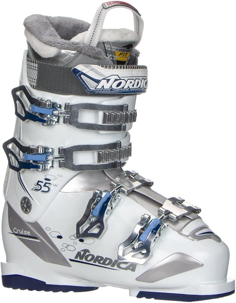 Nordica Cruise 55 W Damen Skischuhe 2018 - 24.5 / Weiß-Blau: Amazon.de ...