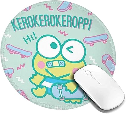 Amazon けろけろけろっぴ マウスパッド 丸型 ゴム製裏面 ゲーミングマウスパッド かわいい Pc ノートパソコン 円形 デスクマット 防水 洗える 滑り止め 高級感 耐久性が良い おしゃれ Forjp マウスパッド 通販