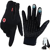 Velura Winter Gloves for Men Women Made, Thermal Touch Screen Windproof Gloves, Windproof for Cycling Running Driving Hiking