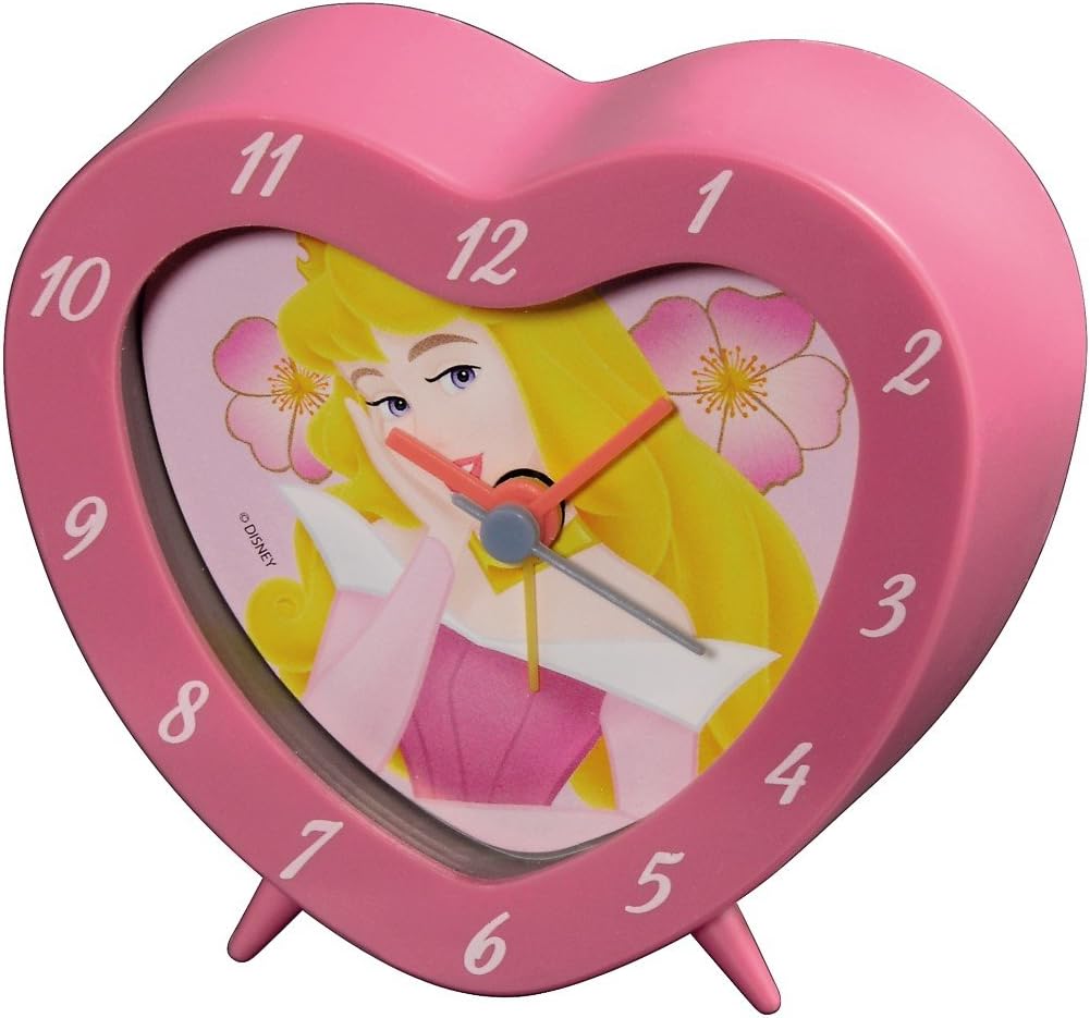 Hama - Reloj Despertador, diseño de Princesa Disney, Color Rosa ...