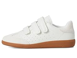Steve Madden Women's Momentum Sneaker, White, 6.5