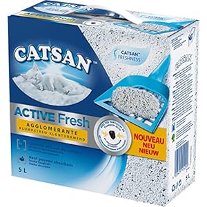 Catsan Active Fresh Lettiera Agglomerante per gatto – Controllo degli odori – 5 L Catsan Catsan Active Fresh Lettiera Agglomerante per gatto – Controllo degli odori – 5 L