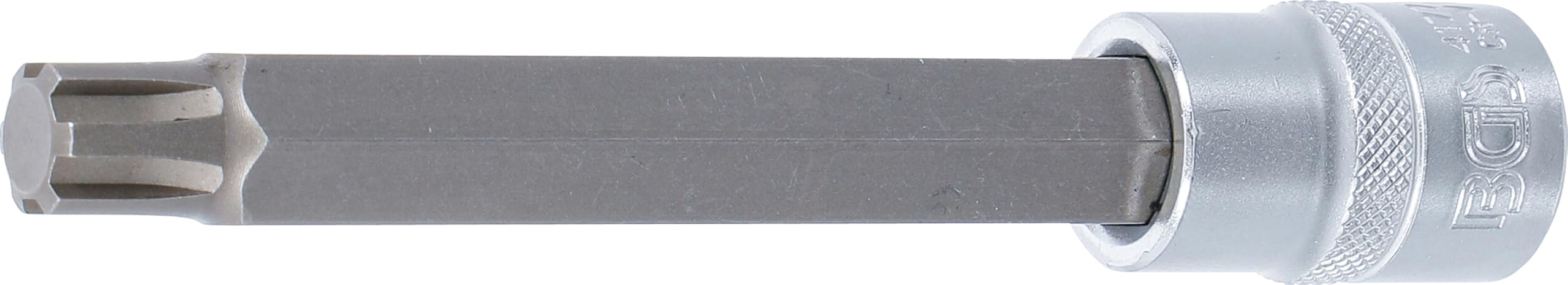 BGS 4177 | Bit Socket | length 140 mm | 12.5 mm (1/2") Drive | Spline (for RIBE) | M13 — image 1