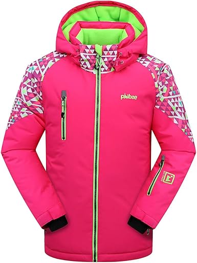 girls waterproof ski jacket