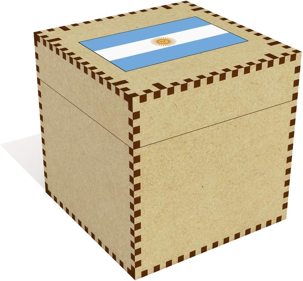 Azeeda Grande Bandera Argentina Joyería Caja (JB00056256): Amazon.es: Juguetes y juegos