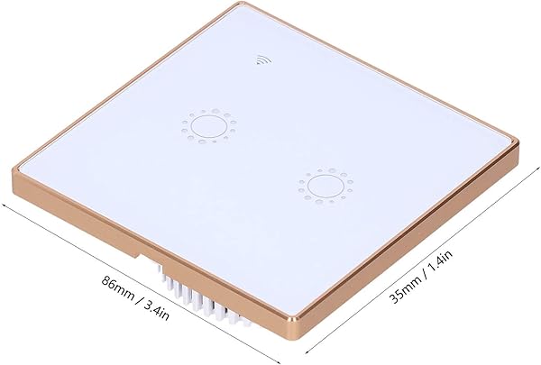 Smart Switch Smart WiFi Light Switch Funciona con Alexa Echo dot Google Home IFTTT Roqi y iOS Siri corriente nominal de 10A certificacin de producto CE FCC y ROHS estndar del Reino Unido mat