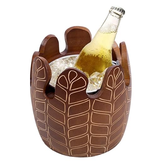 Compra Xiaozou Cubo de Hielo Vintage, Vino champán Barril Madera ...