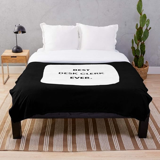 US178BK Best Throw Clerk Desk Blanket Ever Luxurious Royal