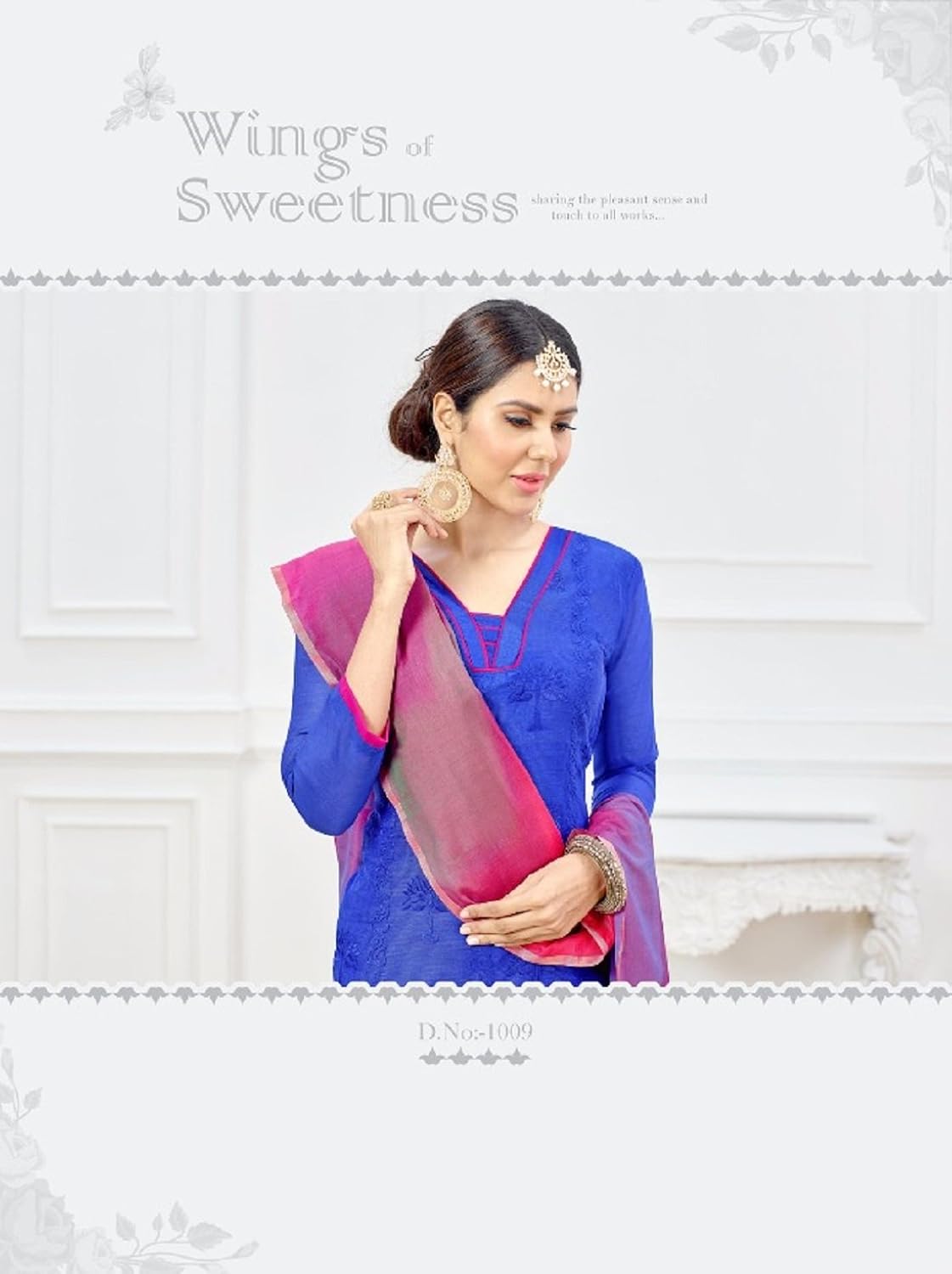 ds fabrics women's cotton dress material