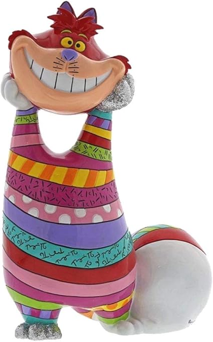 Alice Au Pays Des Merveilles Statue En Resine De Collection Le Chat De Cheshire Par Britto Amazon Fr Cuisine Maison