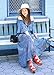 Milumia Women's Boho Off The Shoulder Swing Maxi Dress Navy Blue Large