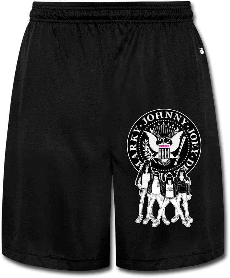 GLK300 Particular The Ramones Short Sweatpants For Mens Black