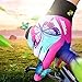 FreeMaster Full Finger Gel Girl's Cycling Gloves Touch Screen Sport Women's Half Fingerless Mountain Road Gloves Bicycle Bike Mittens Pink