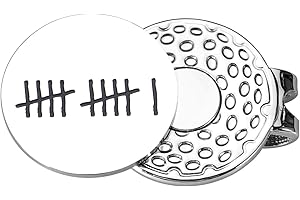 FOOZDEEVAAQ Magnetic Golf Ball Marker Hat Clip