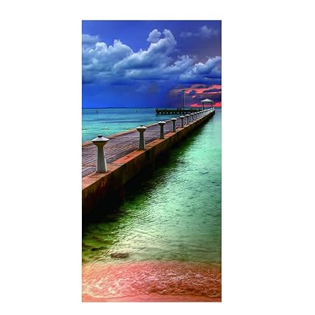 Q&M Refrigerador Puerta Completa Cubrir Calcomanía Vinilo ...