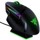 Razer Basilisk Ultimate Hyperspeed Wireless Gaming Mouse w/ Charging Dock: Fastest Gaming Mouse Switch - 20K DPI Optical Sens