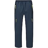 CAMLAKEE Kids Waterproof Hiking Pants Boys Girls Warm Winter Fleece Lined Outdoor Snow Ski Pants