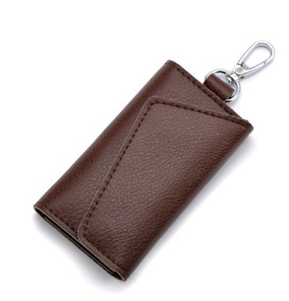 Brilliance Co Leather Key Case, Coffee, S, Key Case