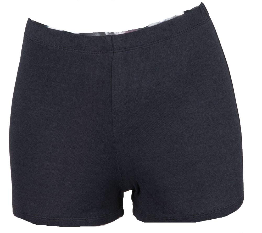 Cheer Fantastic Boy-Cut Briefs Talla Juvenil Mediana Negro