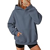 ATHMILE Womens Oversized Hoodies Fleece Sweatshirts Long Sleeve Sweaters Pullover Fall Clothes with Pocket