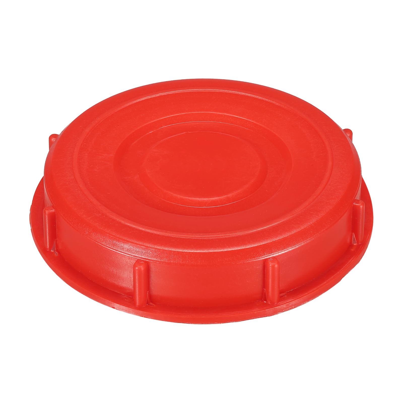 PATIKIL IBC Tote Lid Cover 6.5", IBC Water Liquid Tank Cap with Gasket for Industry Agriculture Chemical Storage, Red