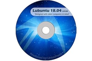 LINUXFREAK Lubuntu Linux 18.04 DVD - FAST Desktop Live DVD - Official 64-bit Release