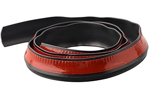 Bendable Silicone Waterstop Strip for Curbless Shower and Kitchen Countertop - Flexible Waterproof Retaining Barrier, Floor W