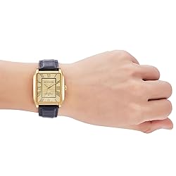Miykon Vintage Watches for Men - Tank Square Gold