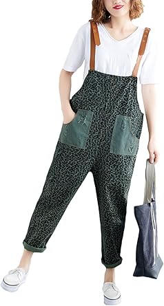 women's material dungarees