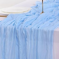 Socomi 6pcs Blue Fall Thanksgiving Cheesecloth