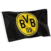 Desert Cactus Borussia Dortmund FC Flag BVB German Germany Die Schwarzgelben Soccer 100% Polyester Indoor Outdoor 3x5 feet Team Flags (Flag J)