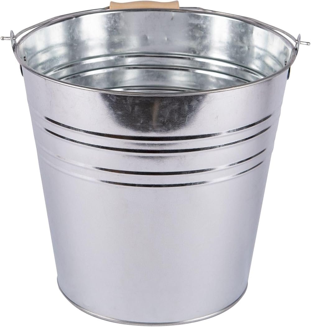 Blackspur GALV Steel Bucket 10LT BB-GB200