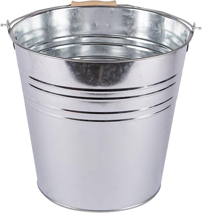 Blackspur GALV Steel Bucket 10LT BB-GB200