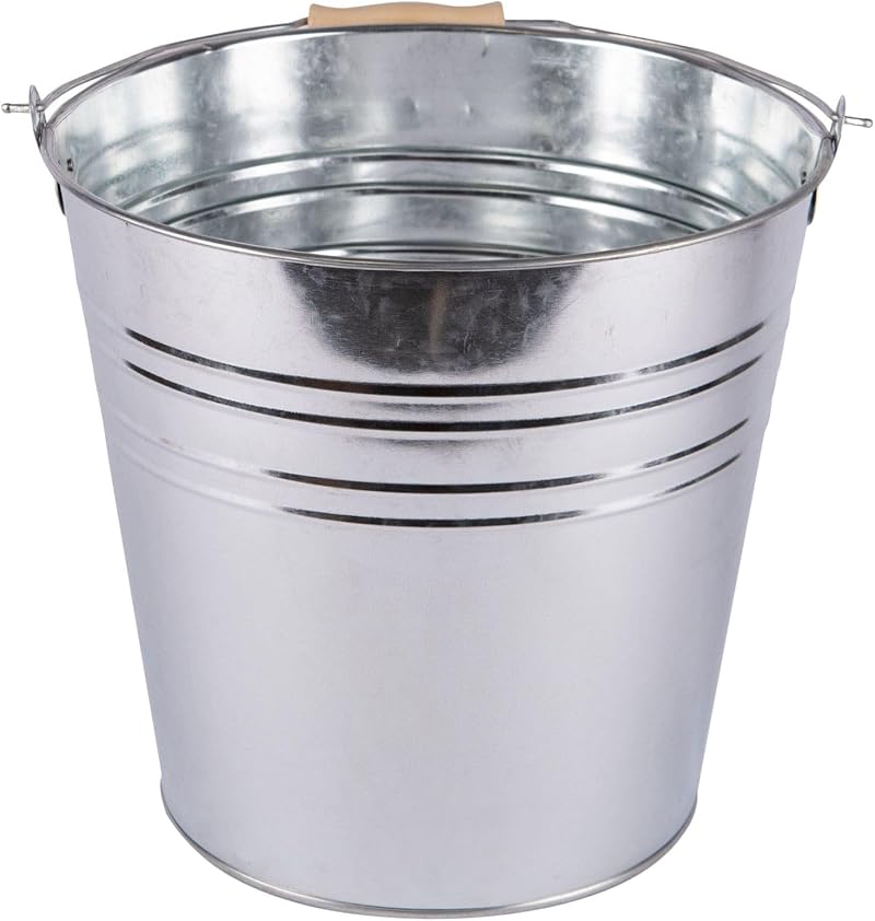 Blackspur GALV Steel Bucket 10LT BB-GB200