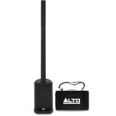 ALTO TS108C 600W Powered Column Array PA Speaker | 3-Channel Digital Mixer, Bluetooth, App Control, for Solo Musicians and Venues